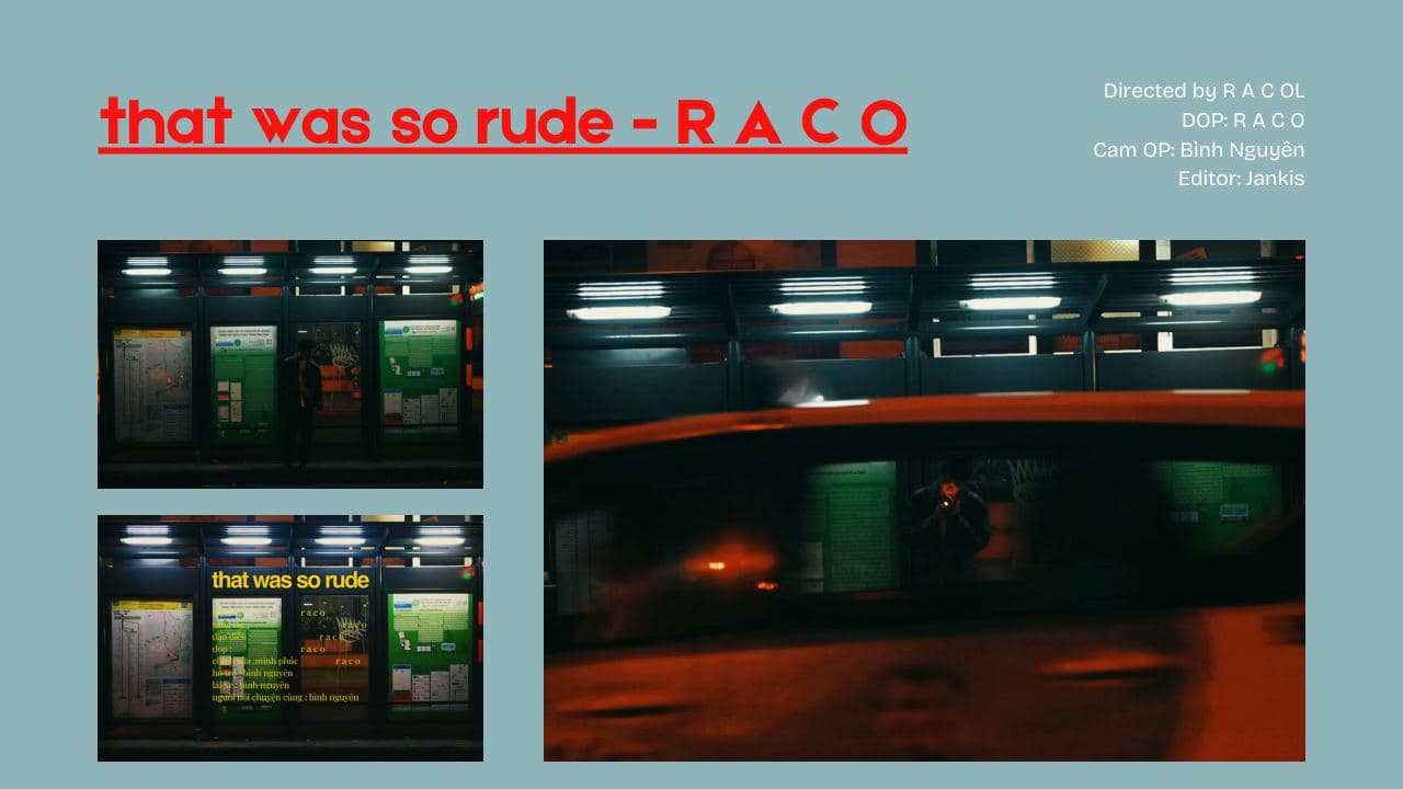 that was so rude - R A C O